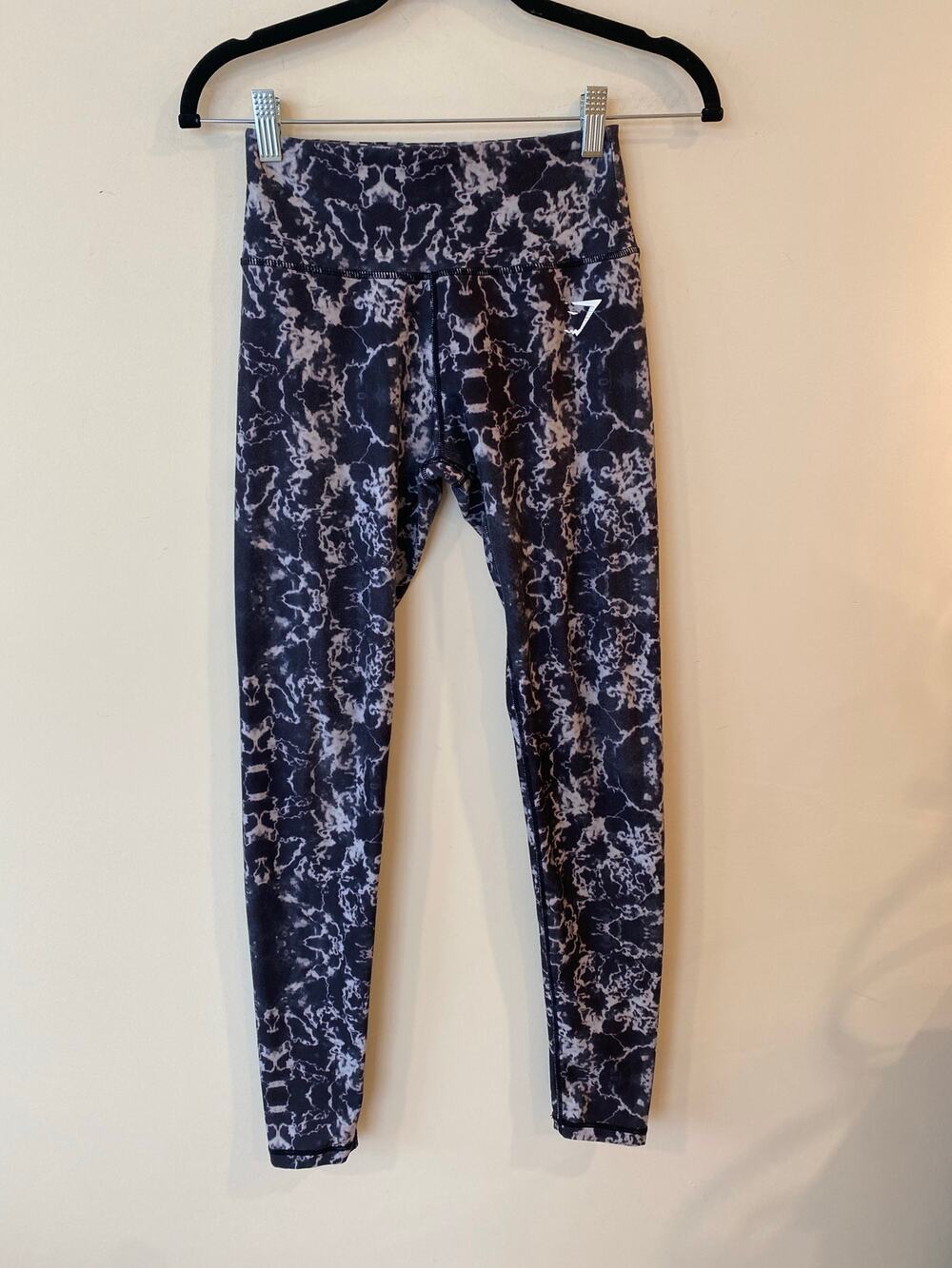 Gymshark Kaleidoscope Marble Tie Dye Oil Slick Leggings, Size Small